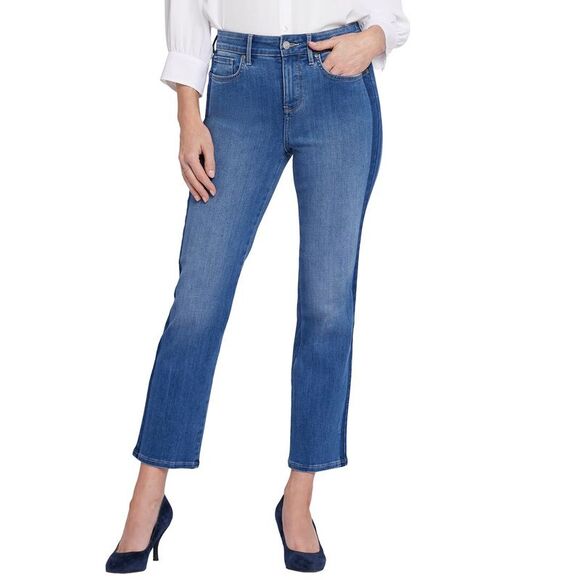 NYDJ Denim - Nydj Womens  Marilyn Azurewave Ankle Crop Jean, Blue